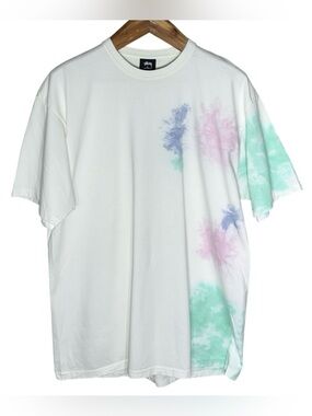 Stussy Tie-Dye Vintage Inspired Short Sleeve Tee Size XL